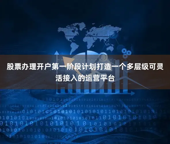 股票办理开户第一阶段计划打造一个多层级可灵活接入的运营平台